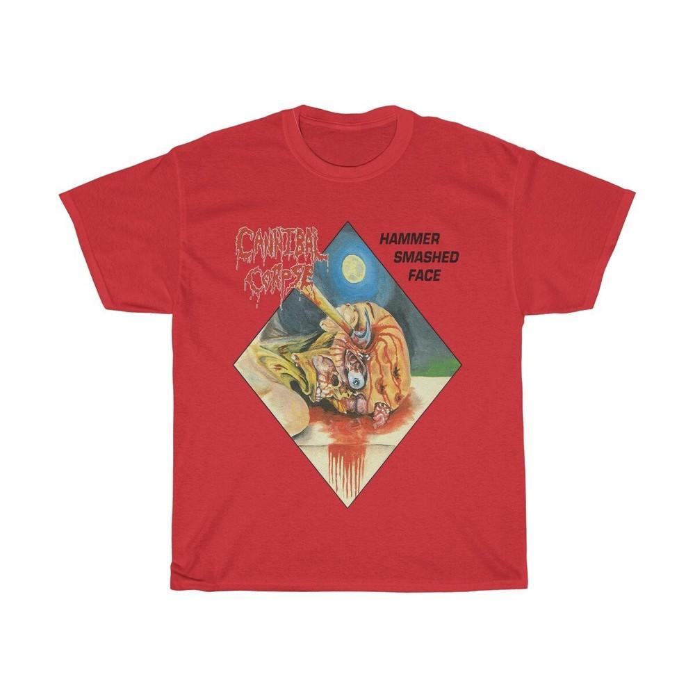 

Cannibal Corpse Hammer Smashed Face Red Men Women S-234XL T-shirt C188 Unisex T-Shirt L