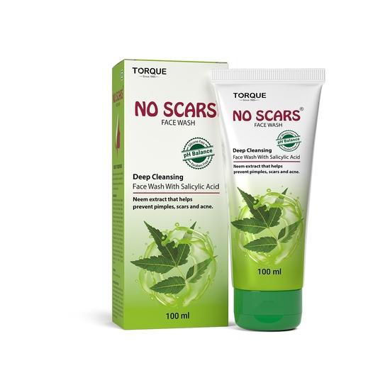 

Гель для умывания No Scars с нимом, Омолаживает кожу и борется с акне с экстрактами нима - 100 мл (Пакет из 1)