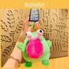 Cute Creative Plush Bulging Eye Dragon Keychain For Couples And Friends