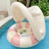 Pool Inflatable Toys for Swimming Ring with SunShade Pool Float Seat Swim Tube Baby Swimming Circle Beach Pool Party Toys