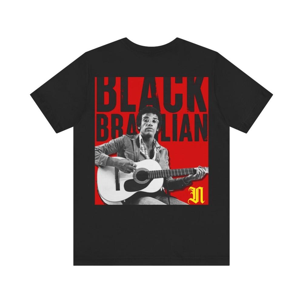 Black Brazilian Unisex T-Shirt XXXL