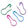 200Pcs Colorful Safety Pins Metal Gourd Pear Shape Locking Knitting Marker Tag Pins For Crafts Garment Brooch Sewing Pins Tools