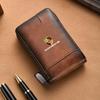 Men Wallet Car Logo Leather Coin Purse Personalised ID Card Holder For Porsche Cayenne Panamera Macan Boxster 911 Carrera-GT 928