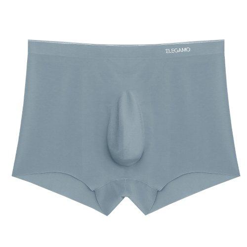 

[Renoma Underwear] Мужские боксеры Ellegamo с одним принтом GY_MD31H51966 [Доставка из Кореи] 100% Оригинал Gray - 95
