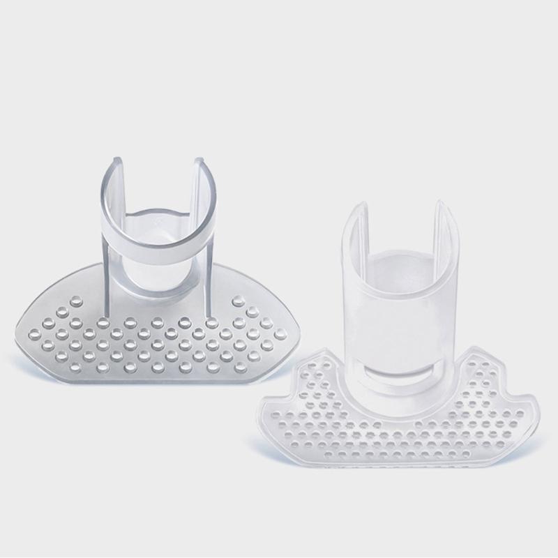 2Pieces Splash Guard Easy to Installation Accessories ABS Texture Replacement Part for Floor Scrubber Waste Water Tanks
