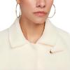 Nike Jackets Women's Ecru Lapel Moderate Other FB8707-113