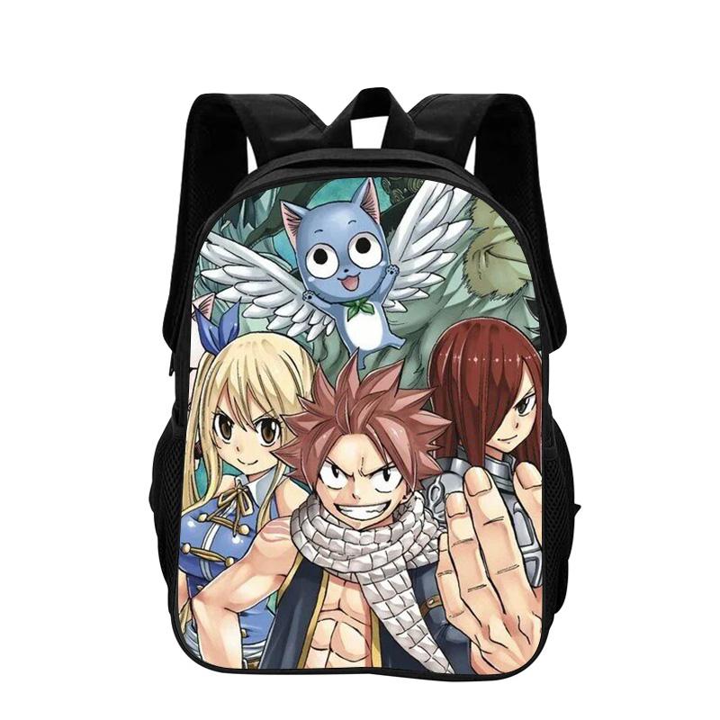 Fairy Tail Moive Luggage & Bags Backpack Student Boys and Grils Best Gift Stationery