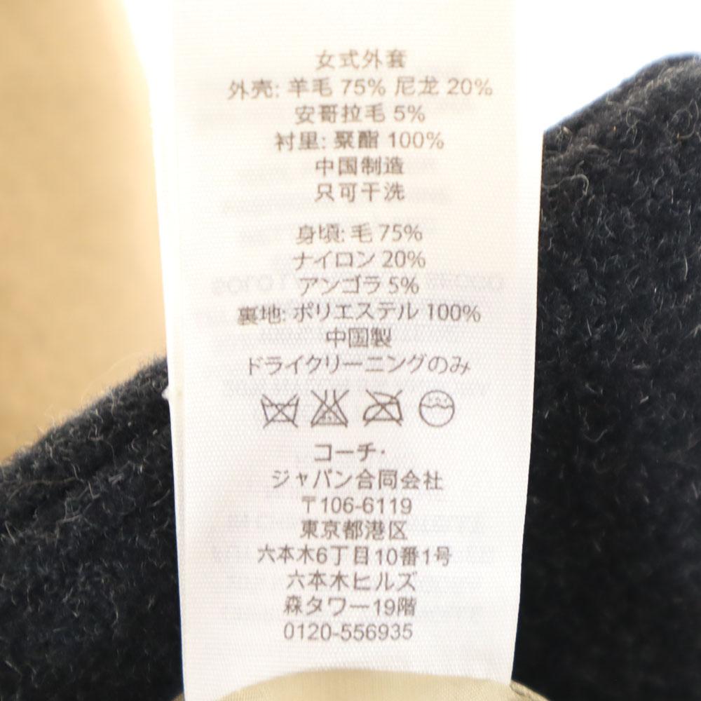 COACH 7 minutes sleeve Wool coat S beige Women Used