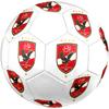 Al Ahly SC Soccer Ball, Colorful, Suitable for All Ages, Machine-stitched, PVC Material, Competition Grade, Durable and High Bounce