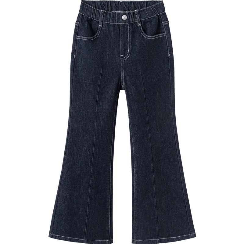 Balabala Girls High-Waist Flared Denim Jeans 160 оригинальный джинсовый