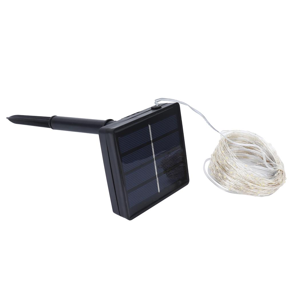 300LED Solar String Lights IP44 Waterproof Outdoor Garden Courtyard Decoration Warm White 32m