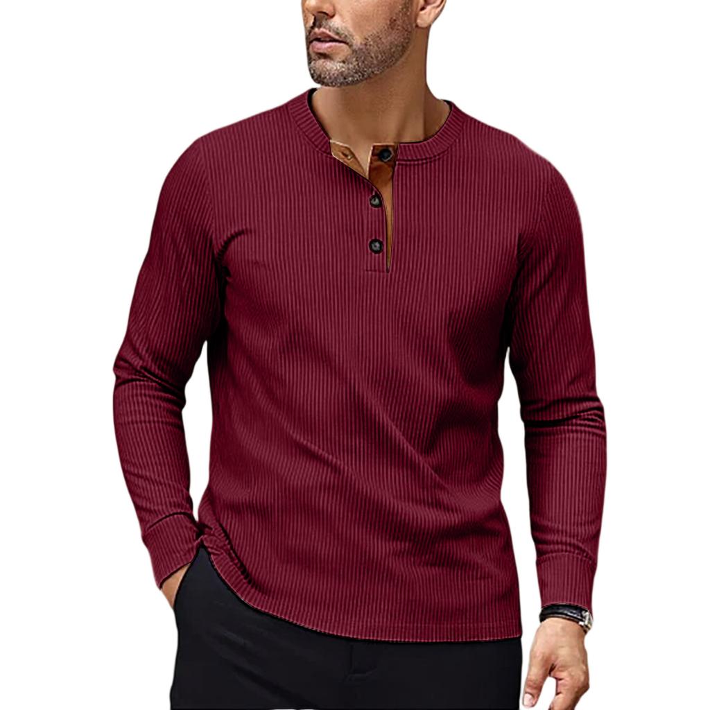 Men  Retro  Loose  Leisure  Long Sleeves  Upper Garment