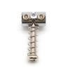 6pcs Jazzmaster Electric Guitar Bridge Saddle String Saddle for JM Electric Guitar Part Sliver