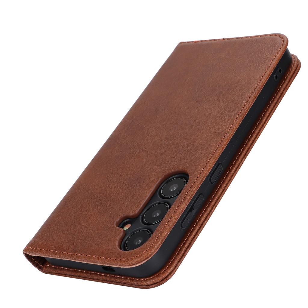 For Samsung Galaxy S24 Wallet Leather Case Magnetic Closing Phone Cover