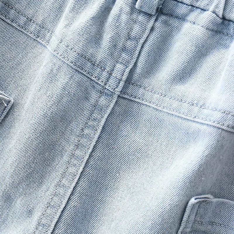 Dívčí džínové šortky v létě Labutí dívky nosí kalhoty mimo léto