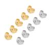 200pcs/Lot Round Stainless Steel Earring Plugs Earring Back Ear Stud Back Ear Stopper for DIY Jewelry Making Finding Wholesale