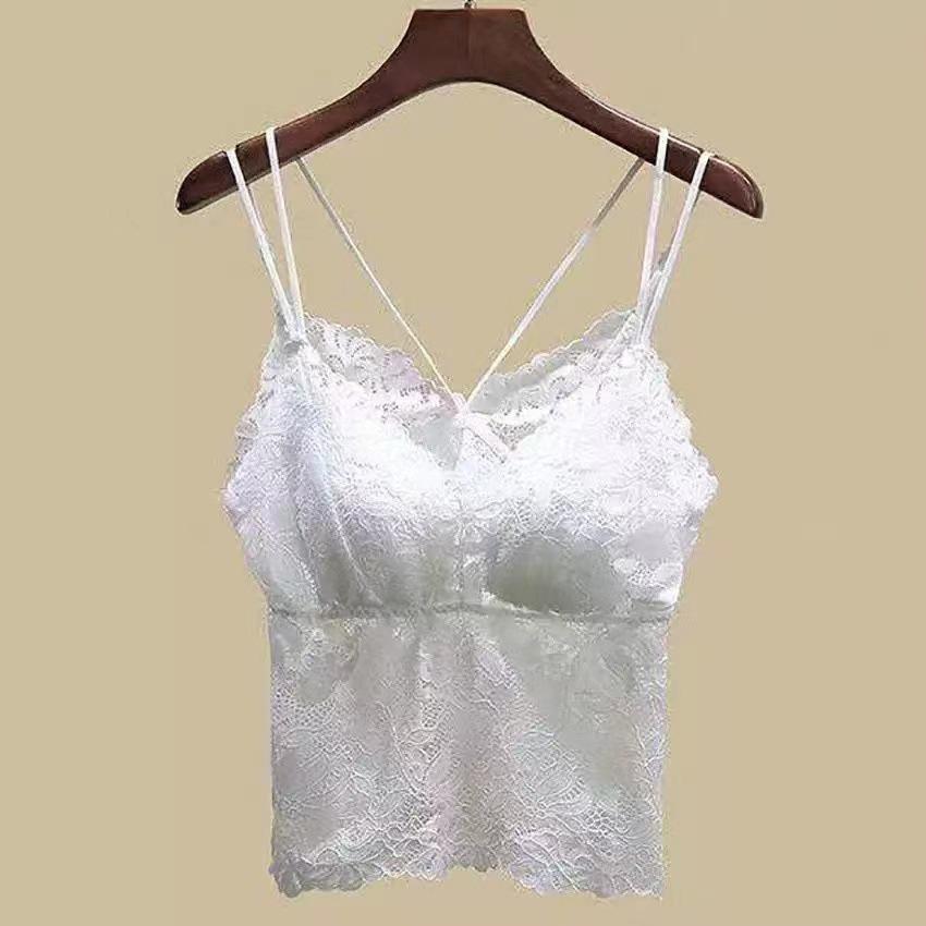 

Женские утягивающие бандажи для груди с открытой спиной и кружевом Butterfly с подушечками — идеально для лета One Size (Recommended 40-57 kg)