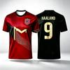 2026 Noruega Verano Camisetas de Fútbol Hombre Secado Rápido Entrenamiento Deportivo Ropa de Ocio Estampado de Moda Informal