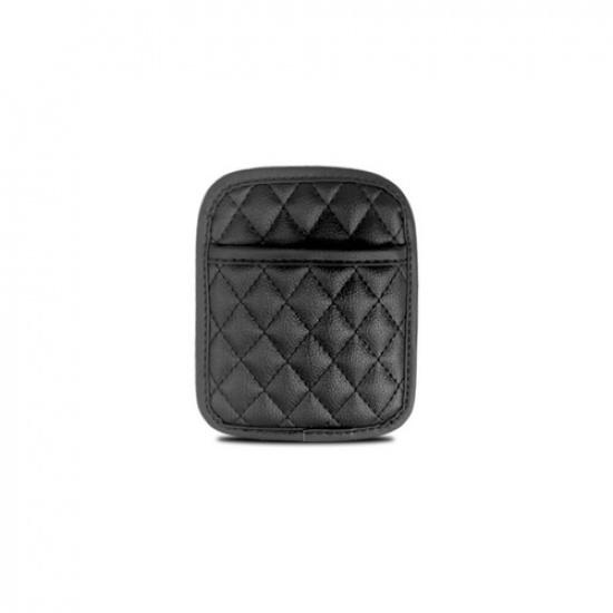 Universal Car Storage Pouch Bag Phone Holder Pocket Organizer Accessories Black