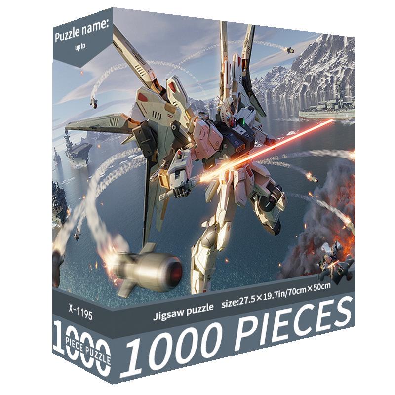 1000-Piece Cute Challenging Educational Jigsaw Puzzle for Adults - Stress Relief Birthday Gift for Her