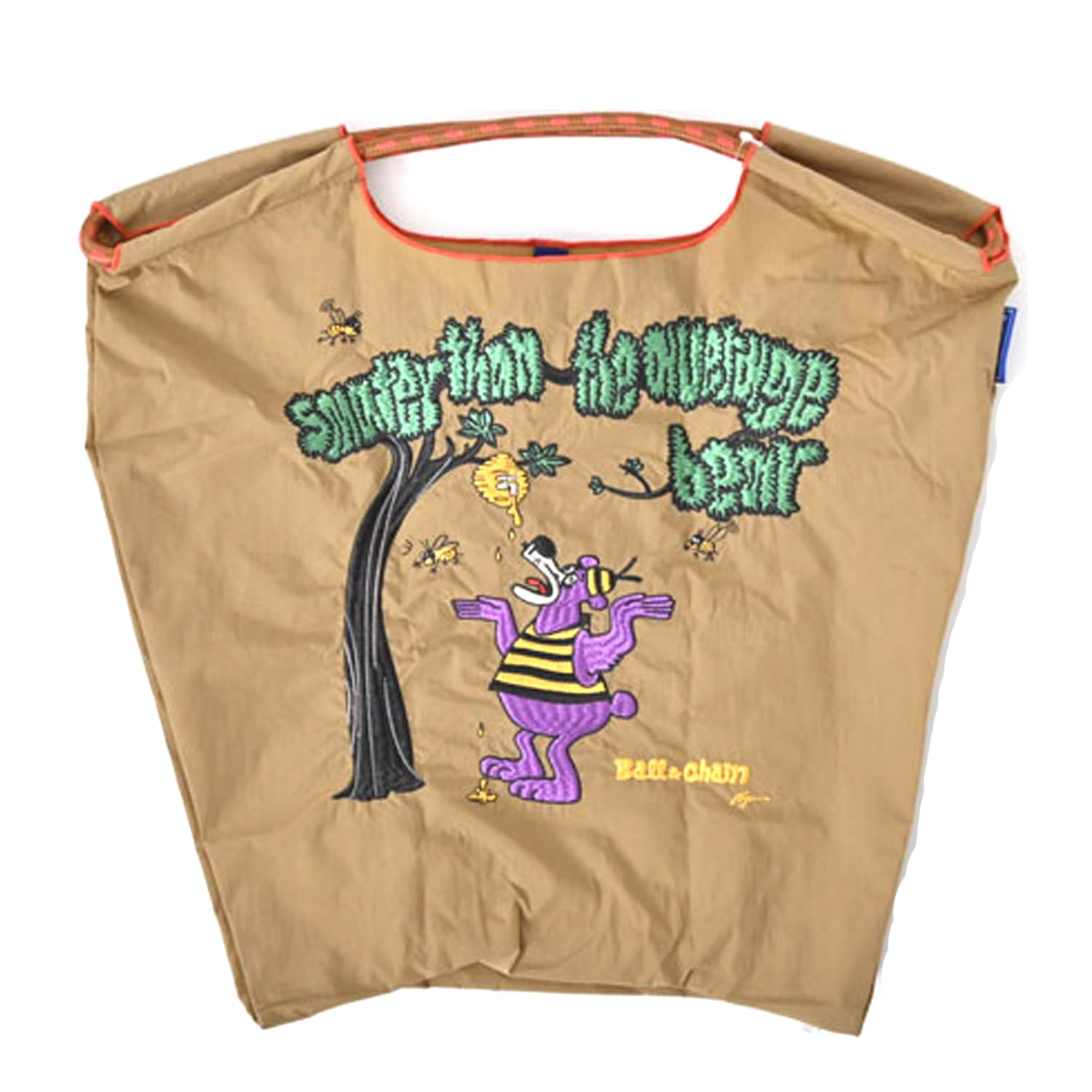 

Сумка-шоппер Эко-сумка Вышивка 314007 [Ball & Chain] & A.HONEY (БЕЖЕВЫЙ, М) бежевый