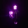 Orecchini Luminosi LED con Zirconi Scintillanti Orecchini Luminosi Creativi per Feste Nightclub Gioielli alla Moda da Donna Orecchini a Lobo