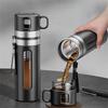 520ML Glazen Thee Waterfles Met Thee-infuser Hoge Borosilicaatglas Thee Water Scheiding Waterbeker Reizen Filterende Tumbler