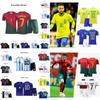 Qatar Messi Ronaldo Neymar Müller Argentinië Brazilië Fr Voetbalshirt Volwassenen Kinderen