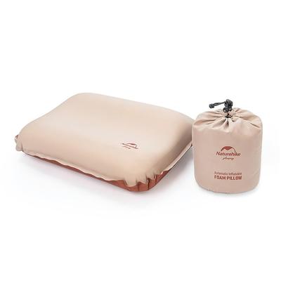 Naturehike Hava Sünger Yastık Konforlu Hafif Taşınabilir Yastık Saklama Çantalı Kompakt Dış Mekan Kamp Seyahat Araba Uyku Ofis Kendinden Şişen