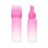 Multi-Color Hair Dye Bottle with Comb & Scale - Easy Press Application