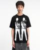 THEMUSEUMVISITOR Two Curators Artwork Overfit T-Shirt (Black)
