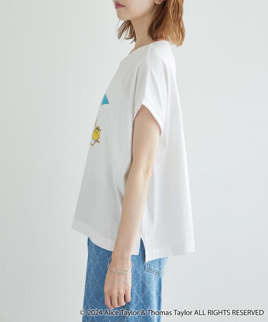 ROPE PICNIC BARBAPAPA French Sleeve T-Shirt, White (11), Size 38