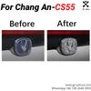 For Changan Cs55 Plus 2020-2022 Modified Front Rear Logo Cover Decorative Diamond Emblem Sticker Car Tuning Parts Accessories