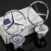 Auto Motorhauben-Emblem Fronthaube Chrom-Zeichen Zubehör für Mercedes Benz AMG W204 W205 W203 W211 W212 W213 W201 W210 W124