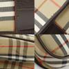 BURBERRY Nova Check Shoulder Bag beige canvas/leather Women Used