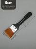 Borrence Nylon Paint Brushes with Different Sizes Wooden Handles Painting Brush Tools for Acrylic Oil and Watercolor Drawing