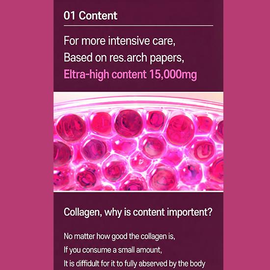 WELLIT Re:Neue Kollagen-Booster-Ampulle 15000 50ml × 14 Flaschen (3 Optionen)
