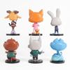 New Toys Zootopia 2 Blind Box Mini Figure Set Nick Judy Anime Figures Clawhauser Gideon Bogo Mystery Box Gift Toy