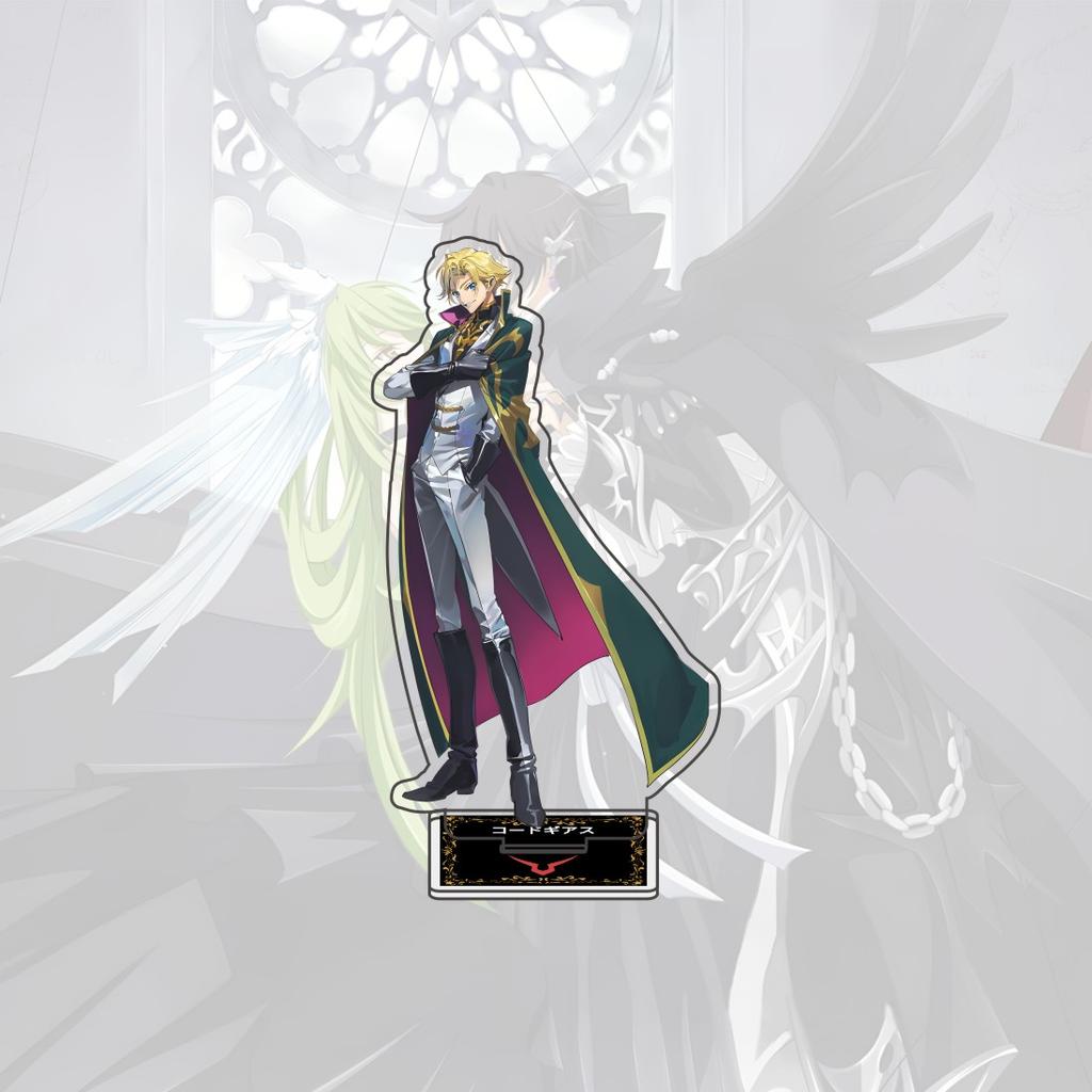 Anime Code Geass: Lelouch of the Rebellion 15 cm acrylic character Lelouch C.C standing model desktop decoration fan gift
