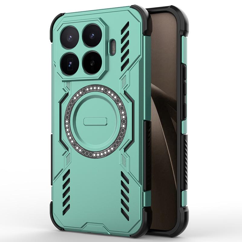 Applicable to Xiaomi 11TPRO butterfly armor magnetic mobile phone case 11TPRO anti-drop heat dissipation note11proplus shell