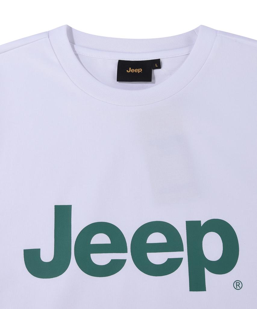 JEEP [190G] Big Logo Short Sleeve T-Shirt (Jr5Tsu091Ow)
