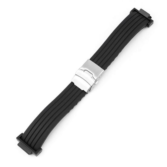 Pásek na hodinky Měkké vodotěsné příslušenství 22mm silikonový náramek na zápěstí Kompatibilní pro Casio GA-110/DW-5600/GA2100