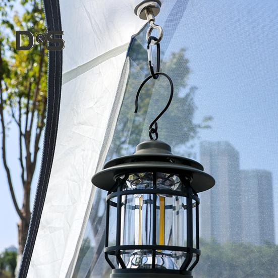 Camping Magnetic Hook Heavy Duty Stainless Steel Detachable Outdoor Tent Canopy Camping Gear Lantern Light Metal Hanger Buckle