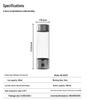 Fifth-Gen Hydrogen-Rich Water Cup: Two-in-One Electrolytic Hydrogen Generator and Hot-Selling Bottle.