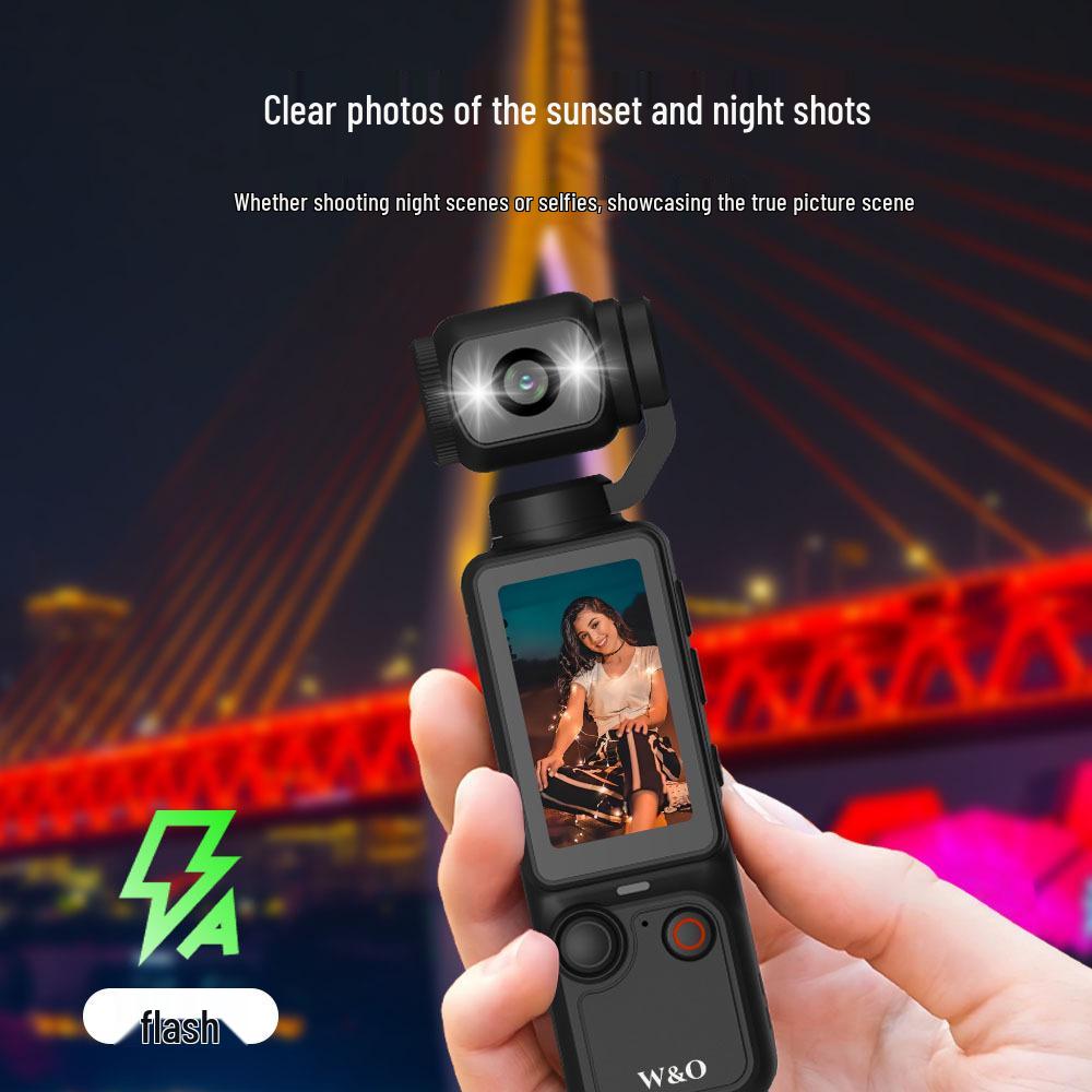 Q7 4K HD Sports Camera: Portable Handheld Action Cam for Outdoor and Travel Vlogs