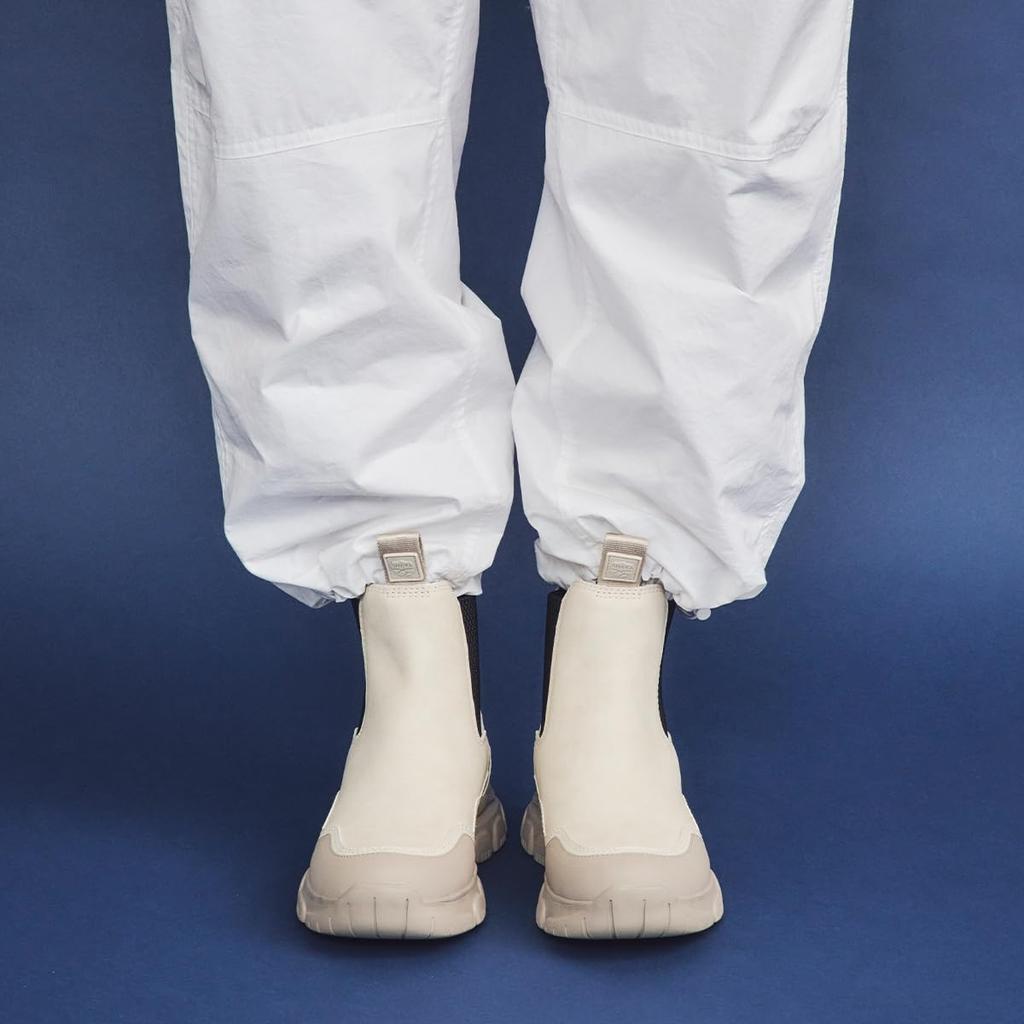 Shaka Trek Chelsea Side Gore Comfortable To Walk and Size Cm Boots, In, Water-Repellent, Men's Women's, Linen/Taupe, New, 27.0