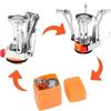 Gas Cooker Camping Accessories  Portable Outdoor Camping Aluminum Alloy Ultra Light Picnic Cooking Camp Stove Survival Furnace