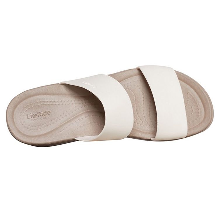 Crocs Brooklyn Wedge Lightweight Sandals Women Sandals Mushroom-Gray 206219-16T