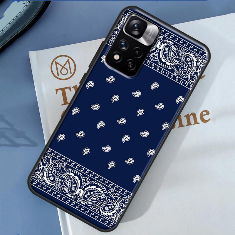 Royal Bandana Paisley Case For Xiaomi Redmi Note 14 13 11 9 10 12 Pro 9S 10S 11S 12S Redmi 10C 12C 13C 14C Cover