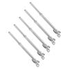 5PCS Thread Swage Lag Screw Stainless Steel 316in Cable Railing Swage Lag Screw for Industry